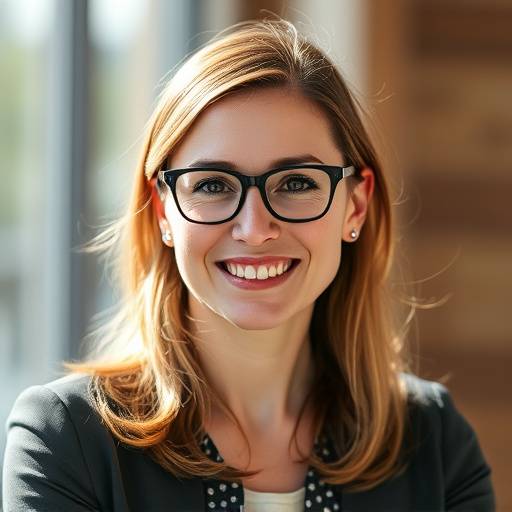 Portrait de L√©a Leclerc, responsable du marketing digital chez Excellence Acad√©mie.