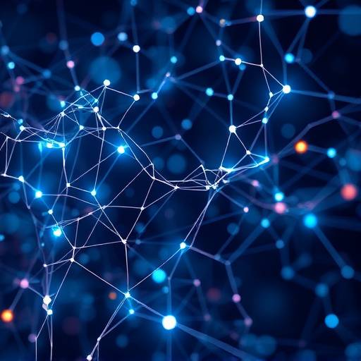 Une image abstraite repr√©sentant l'intelligence artificielle, avec des connexions neuronales et des donn√©es.